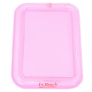 Eease Kids Beach Sandbox Play Sand Inflatable Sand Toy Tray for Children's Education (Pink)